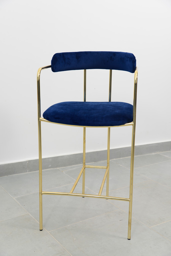 Rivolet Gold Bar Stool