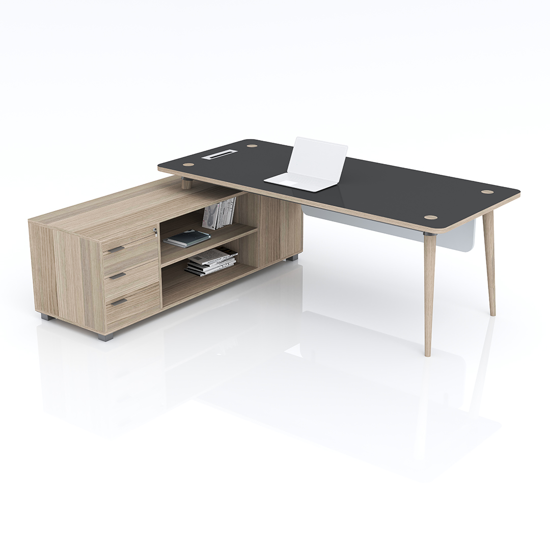 Domino Desk with Side