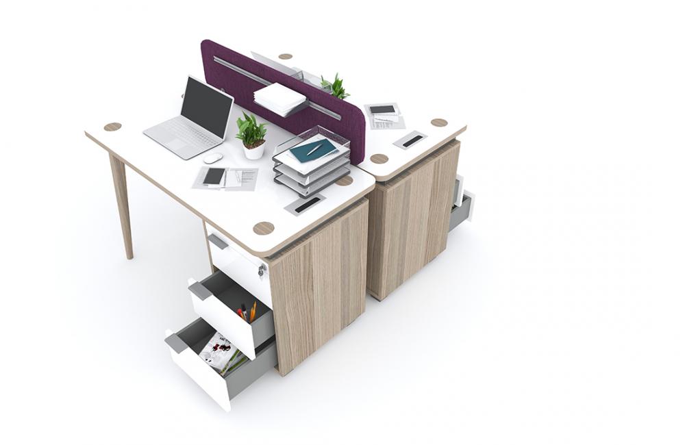 Domino Workstation With Drawer