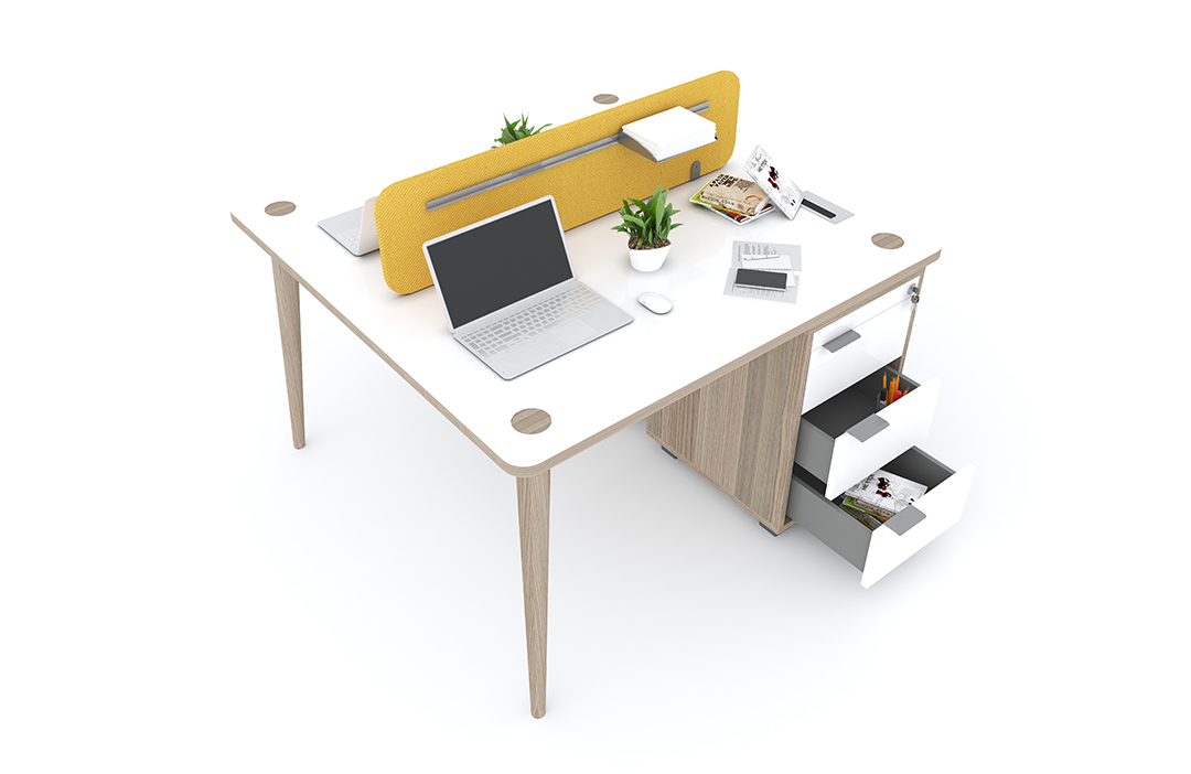 Domino Workstation With Drawer