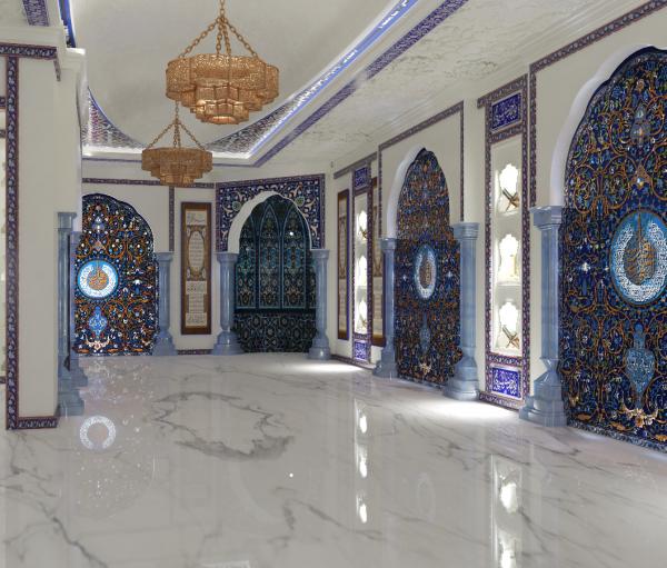 Praying room in private mansion
