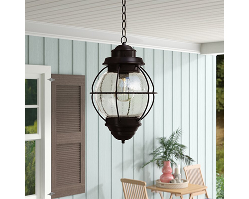 Outdoor pendant lamps