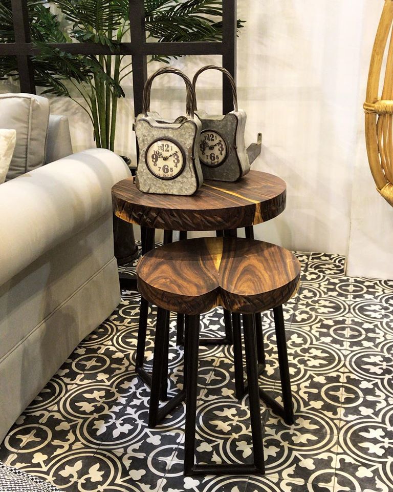 Wood side table 2