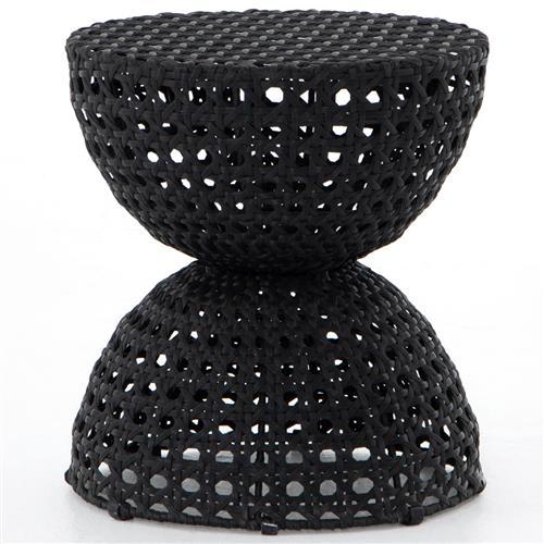 hour glass side table