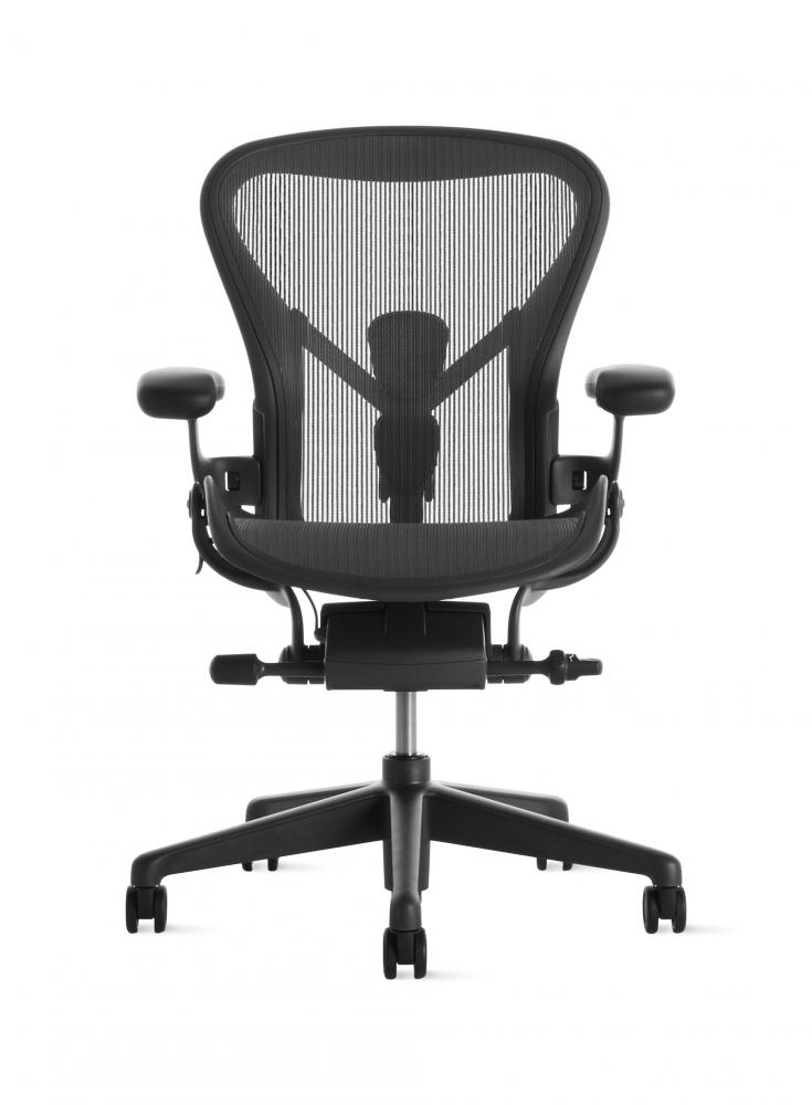 NEW Aeron Chair full option Graphite size B