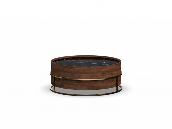 CY.ND Coffee Table - Black Marble