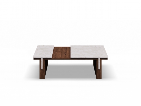 T. Coffee Table - White Marble