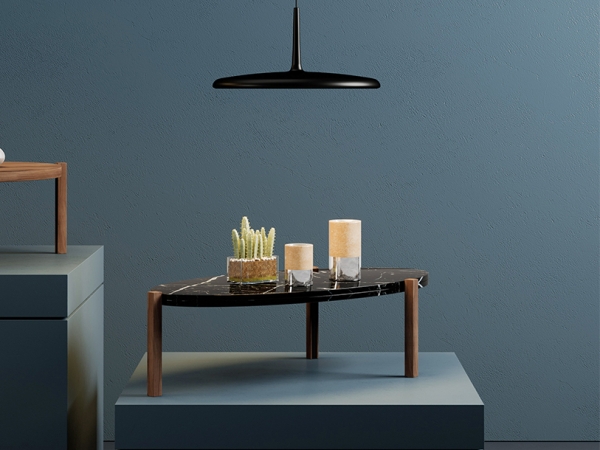 EL.PS Coffee Table - Black Marble