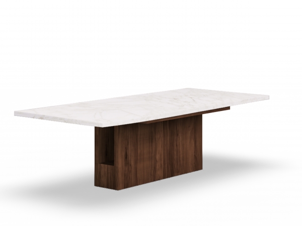 DI.NO Dining Table - White Marble