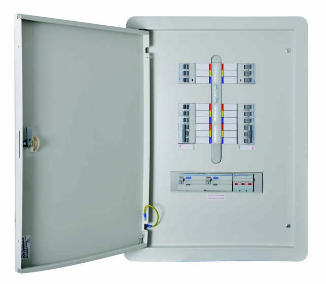 Enclosure  , Invicta -TPN 250 type B distribution Board, 4 Way