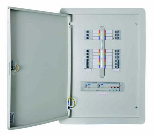 Enclosure  , Invicta -TPN 250 type B distribution Board,  8Way