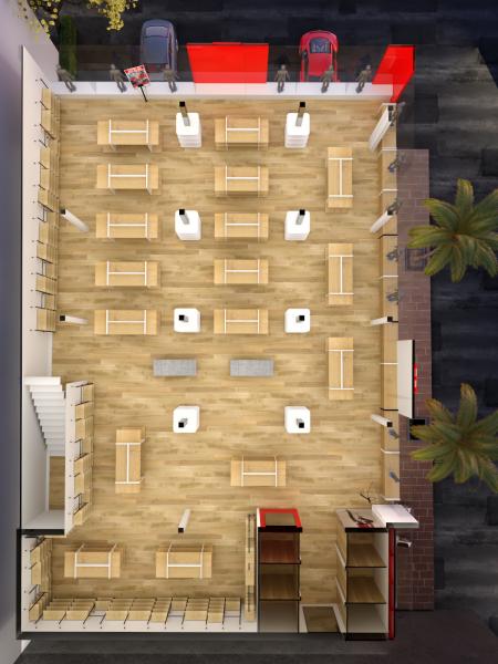 UNIQLO FASHION RETAIL STORE 3D DESIGN