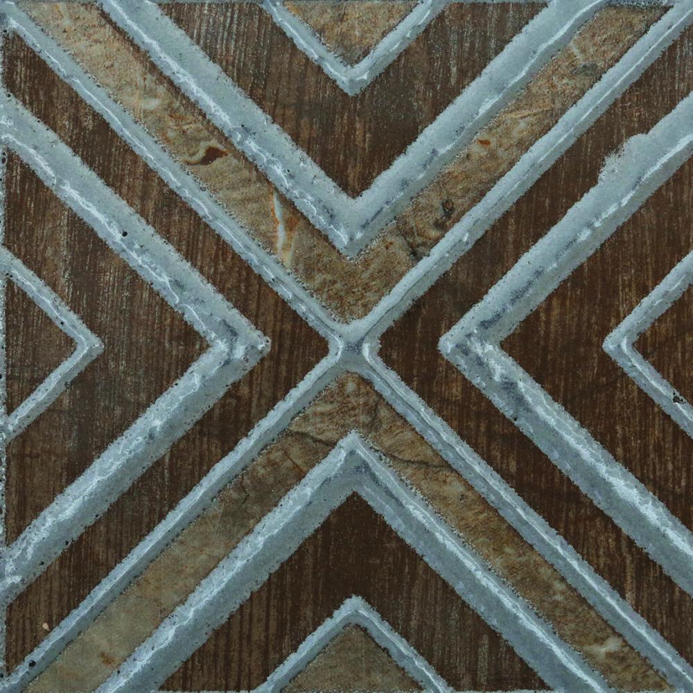 Sydney 60x60-Taco Grey Metallic 15x15 cm