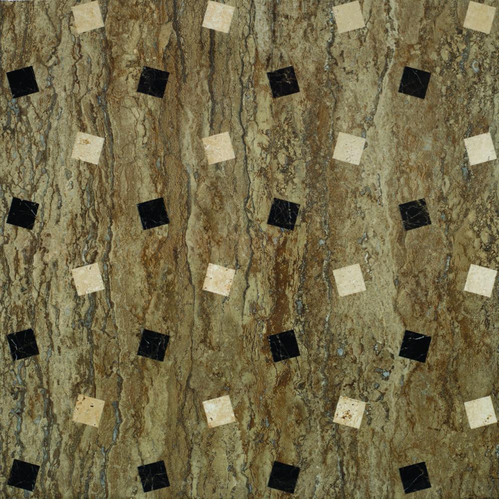 Regina 60x60 -Brown Geometric 1