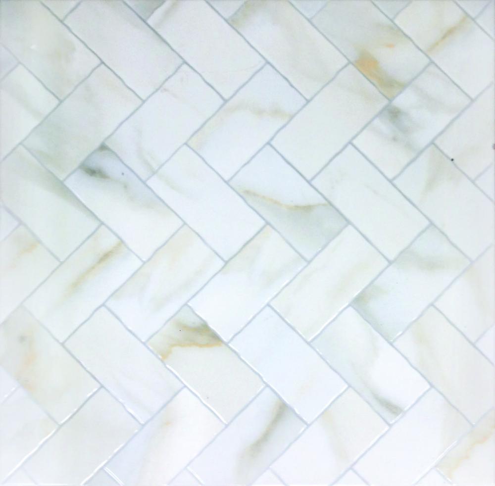 Milano 50x50 - White Geometric