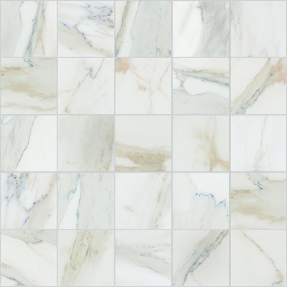 Vendome 50x50 - White Mosaic