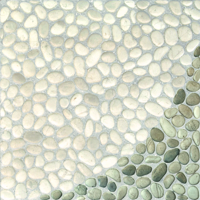 Veranda 42x42 - White Geometric IV