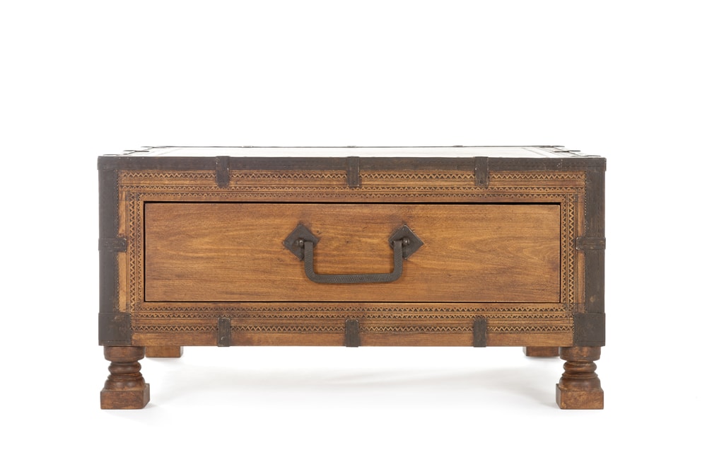 Indian Chest w/ Drawer