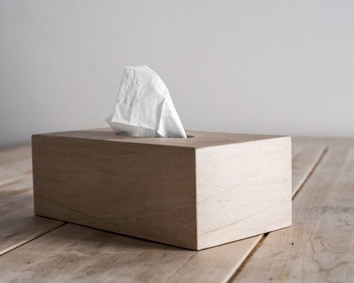 Tissue Boxes and Trash bins