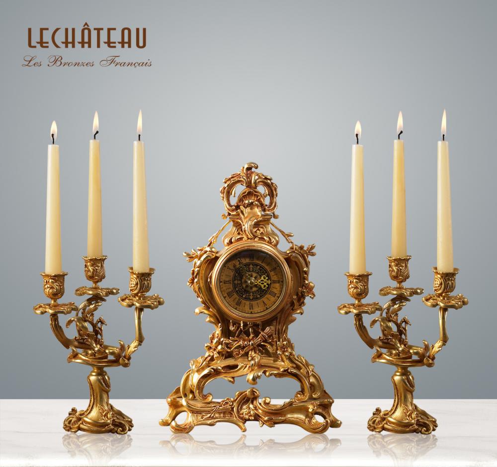 Candle Holder & Clock Cl.82064