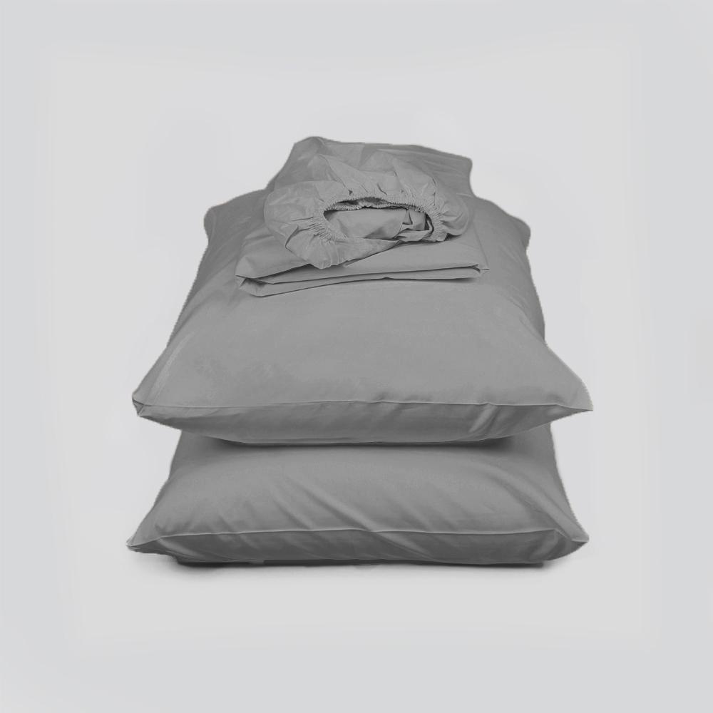 Percale Fitted Sheet Set (Single)