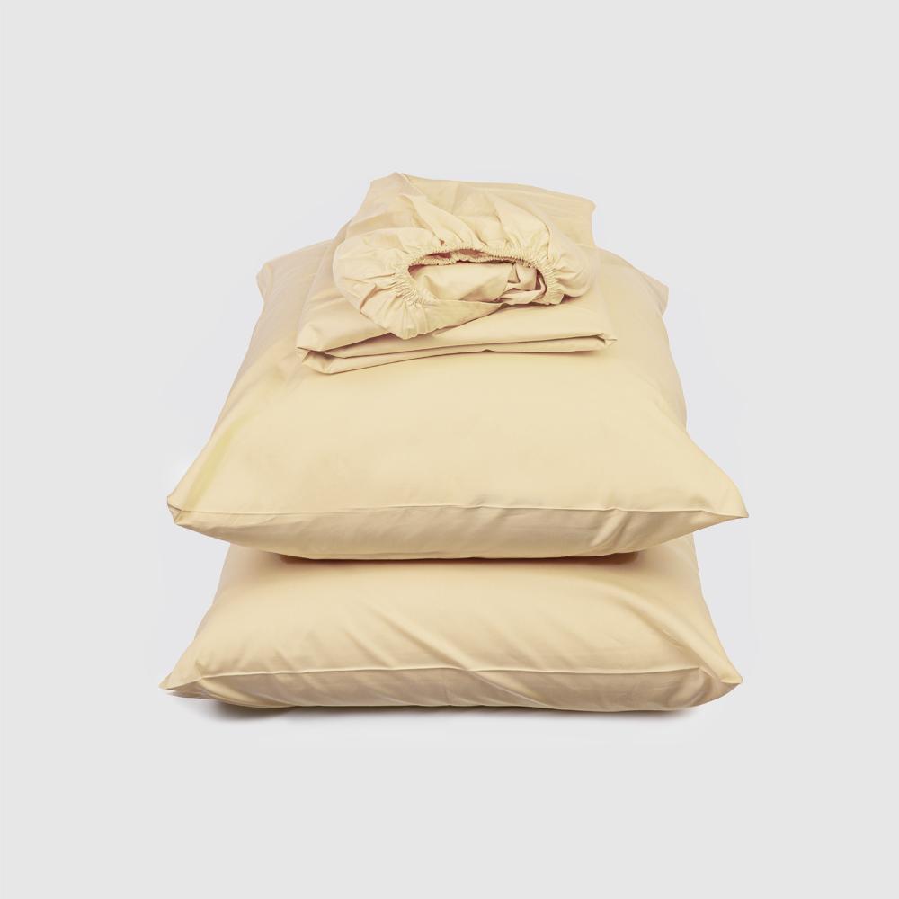 Percale Fitted Sheet Set (Single)