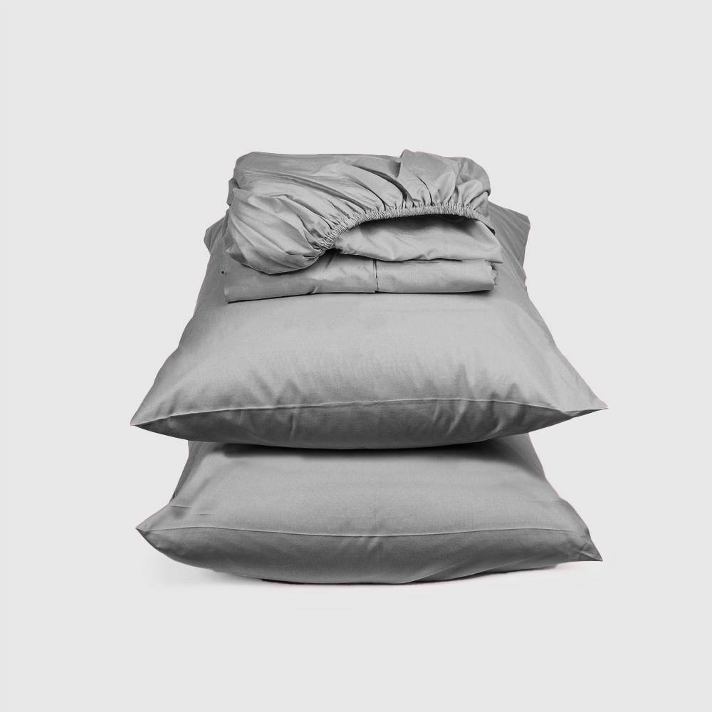 Sateen Fitted Sheet Set (King)