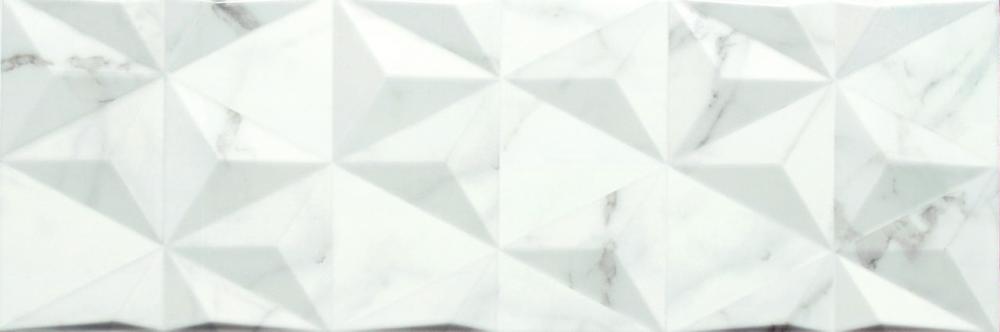 Valentina 20x60 - White Geometric 1