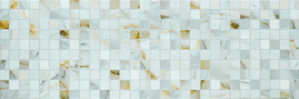 Rivoli 25x75 - White Mosaic-1