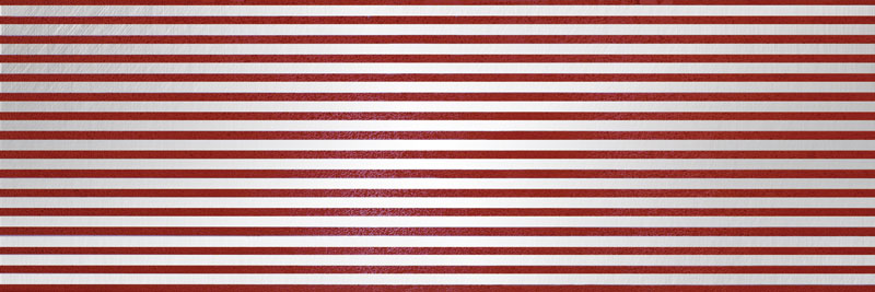 Glory 25x75 -  Red Stripe