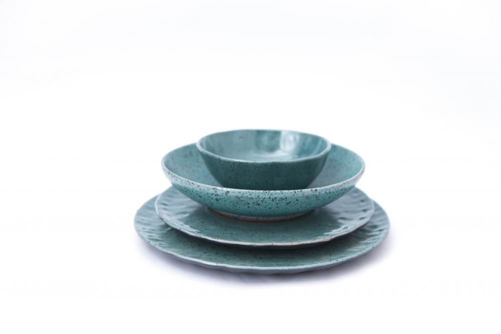 Galactic Dinner Set Green