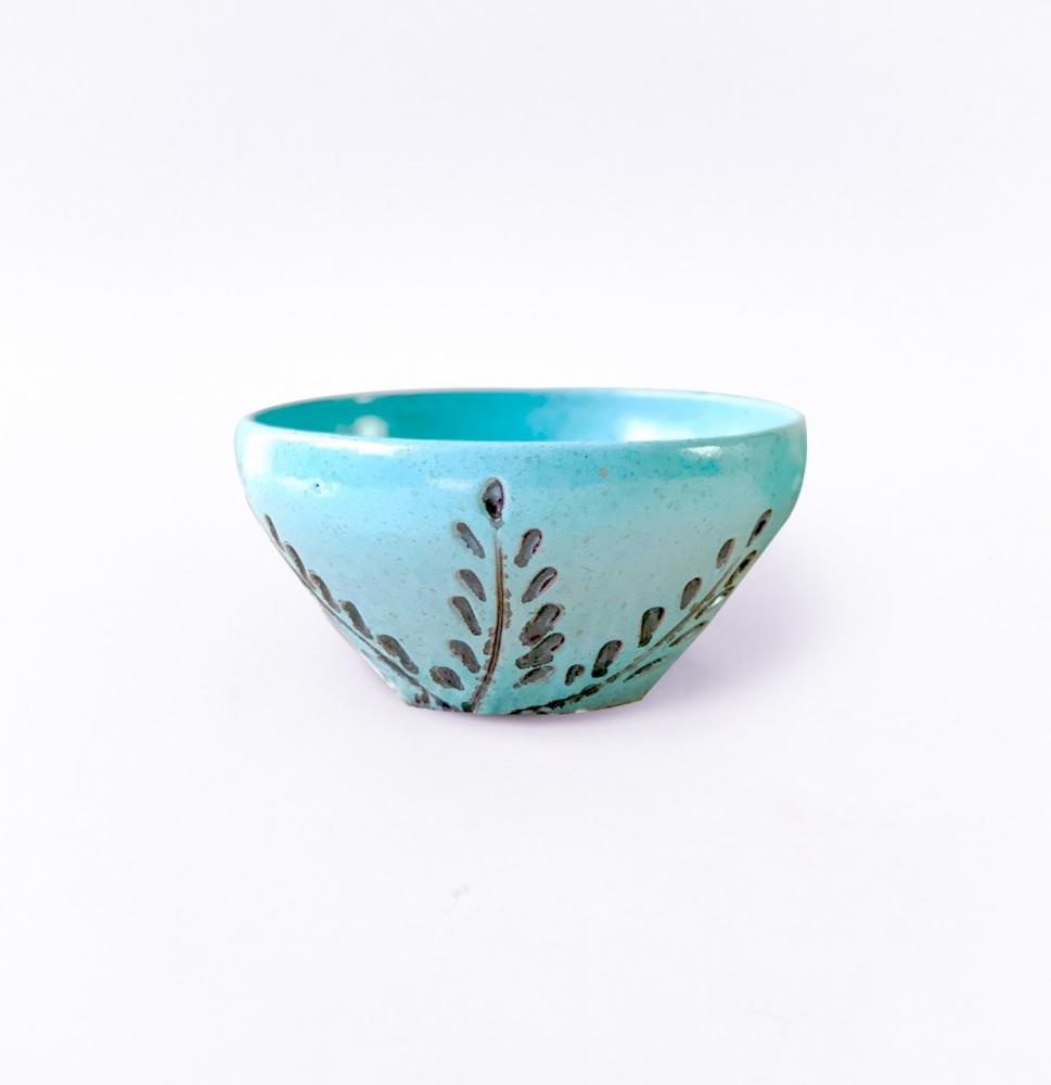 Falling Leaves Bowl Mint