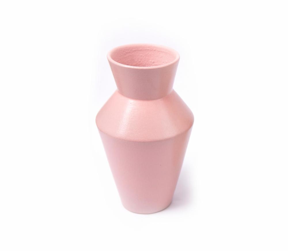 Edges Vase 1 Pink