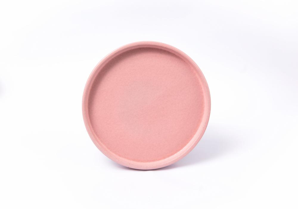 Edges Plate Pink