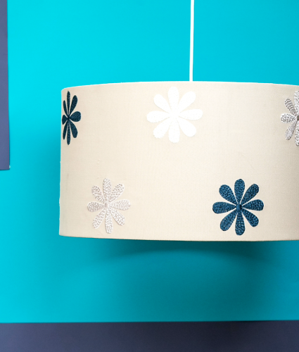 Fleurie grey Pendat ceiling light