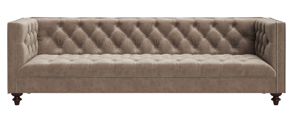 Tufted Straight Arms