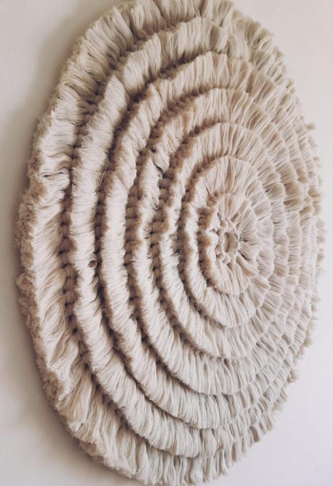 Handmade Boho Cotton  Wall Hanging Sun