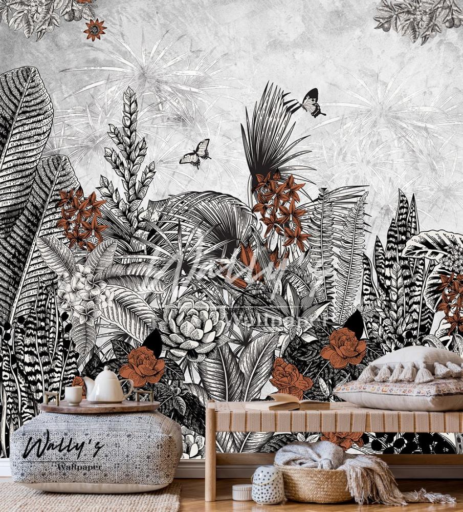 Botanical Monochrome (Antique white)