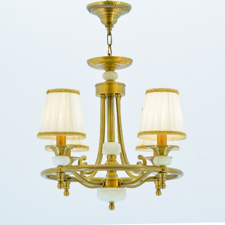 Lorraine 4 Lights Antique Chandelier