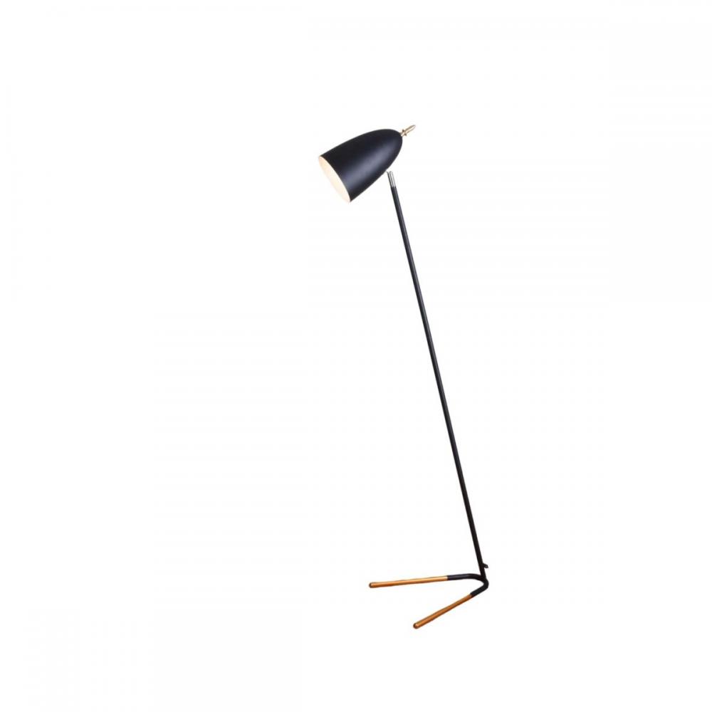 Pecker 1 Light Black Floor Lamp