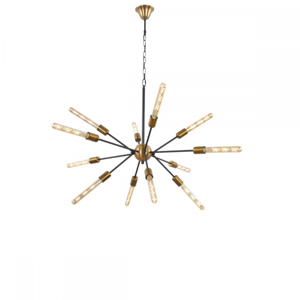 Fabra 12 Lights Mixed Colors Chandelier