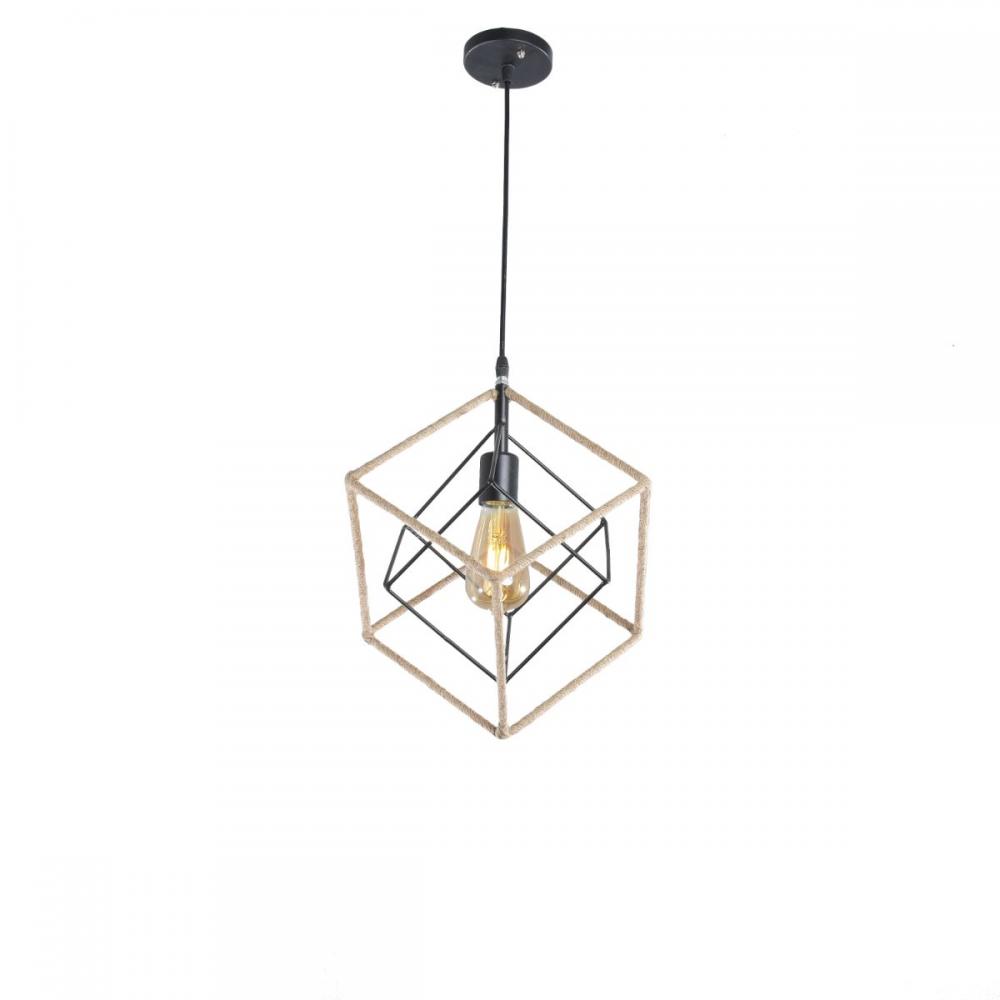 Kanda 1 Light Black Pendant