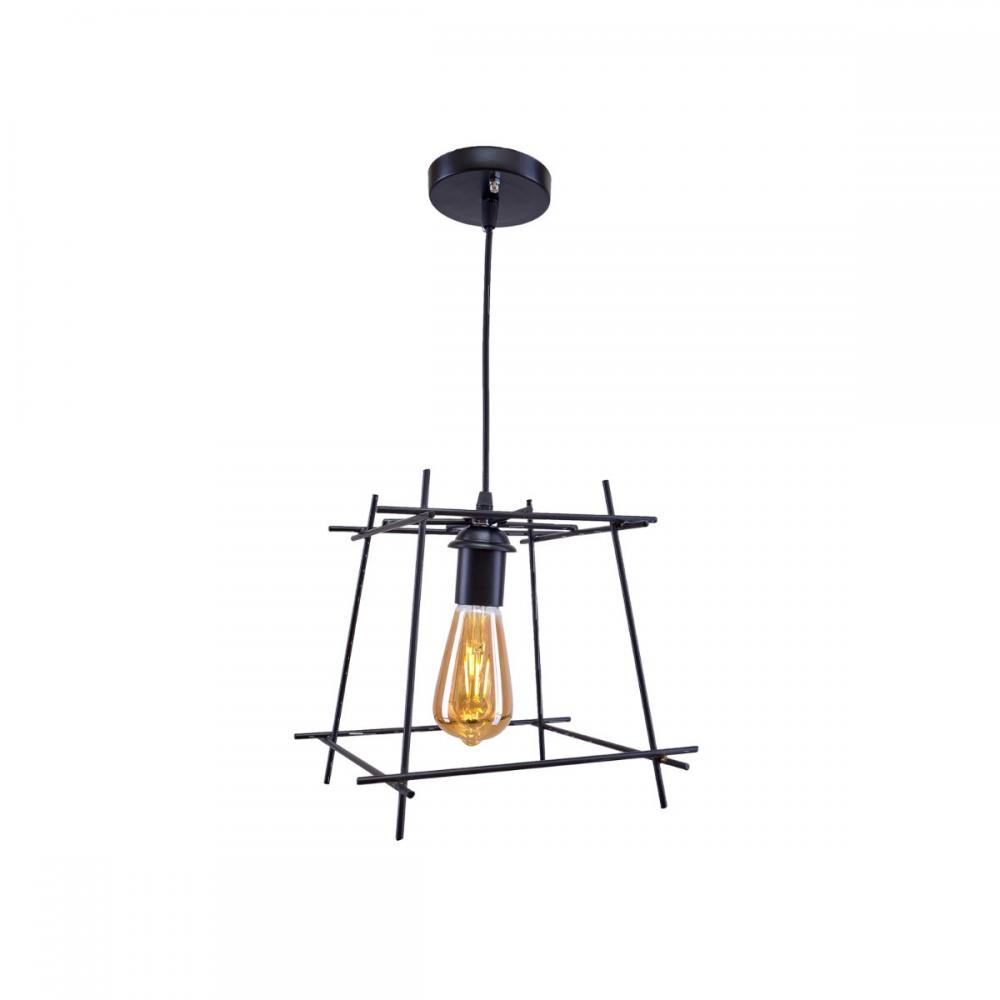 Koti 1 Light Black Pendant