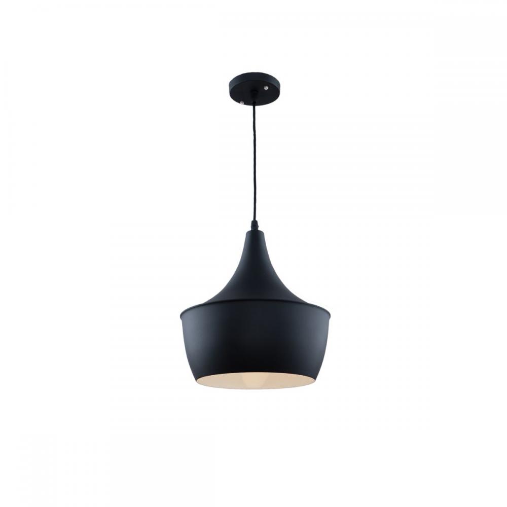 Leen 1 Light Black Pendant