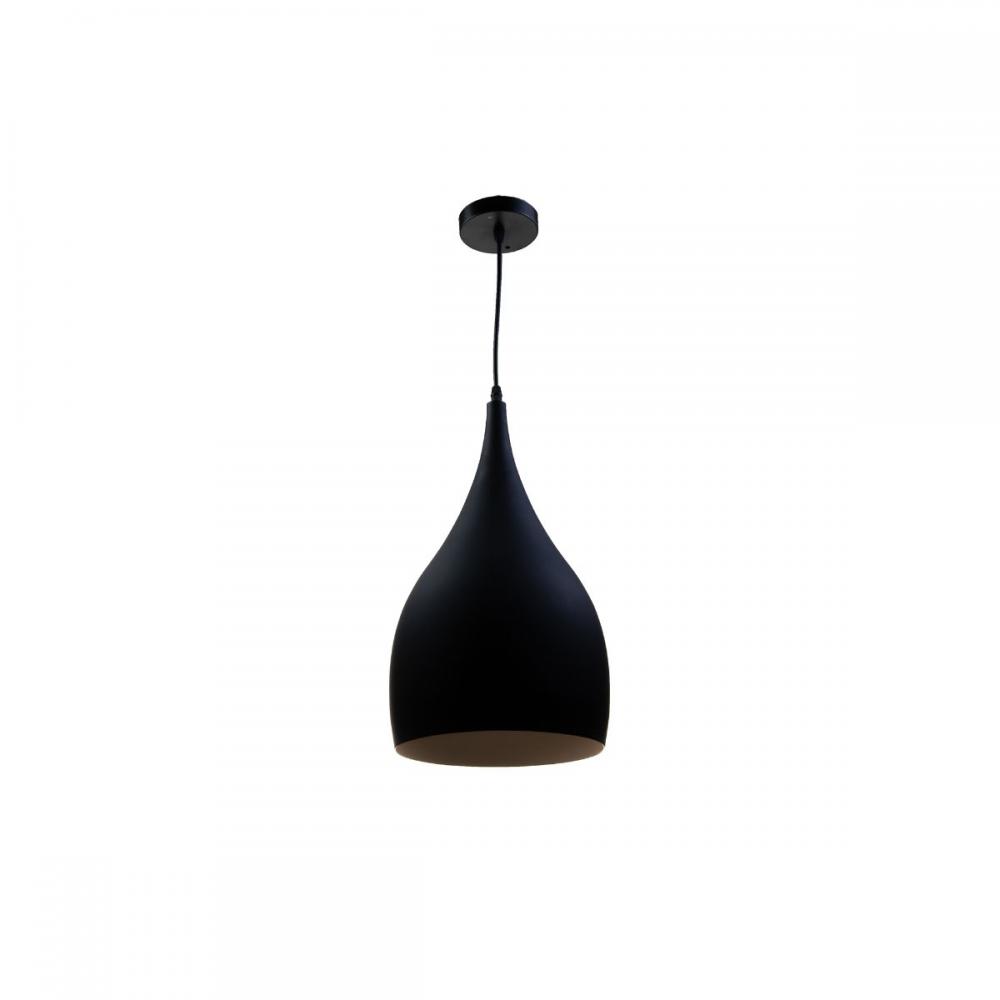 Romian 1 Light Black Pendant