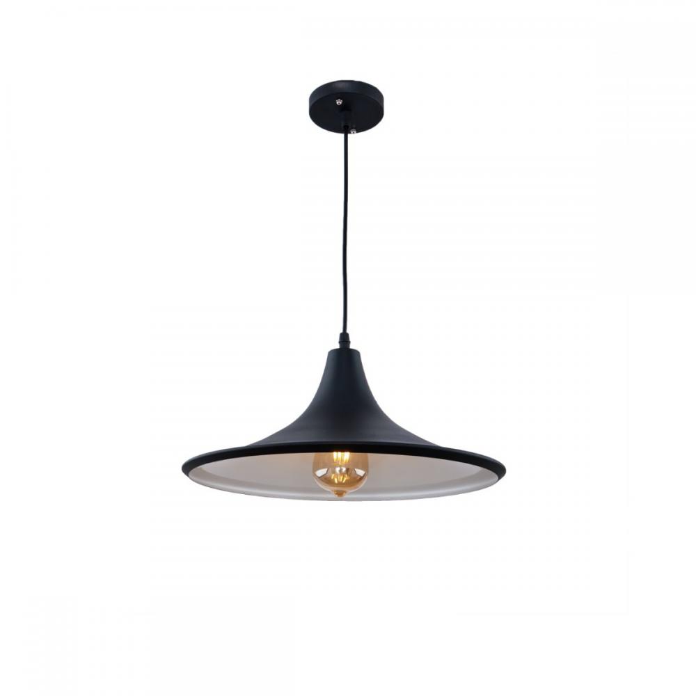 Fana 1 Light Black Pendant