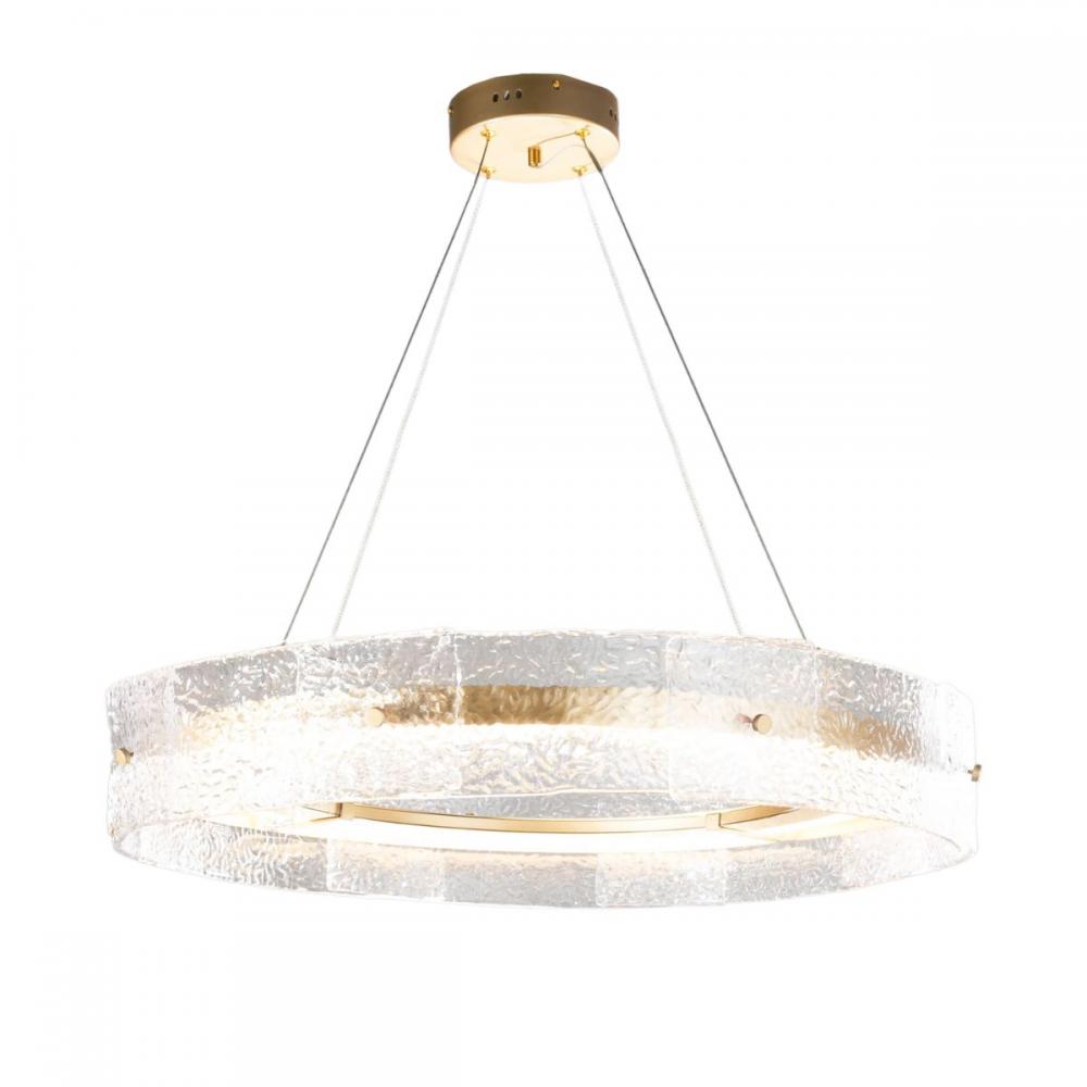 Glita 1 Light Gold Chandelier