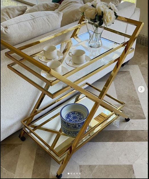 Cross Tea Cart