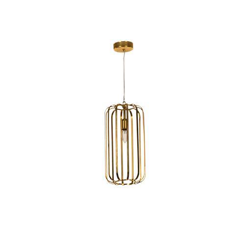 Gold Ceiling Lamp 1 Bulb - Tiara by Asfour