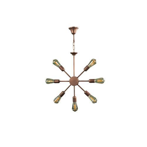 Modern Chandelier 7 Bulb - Tiara by Asfour